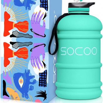 Yosoo Mist Spray Water Bottle 600ml Portable Sport Water Bottle