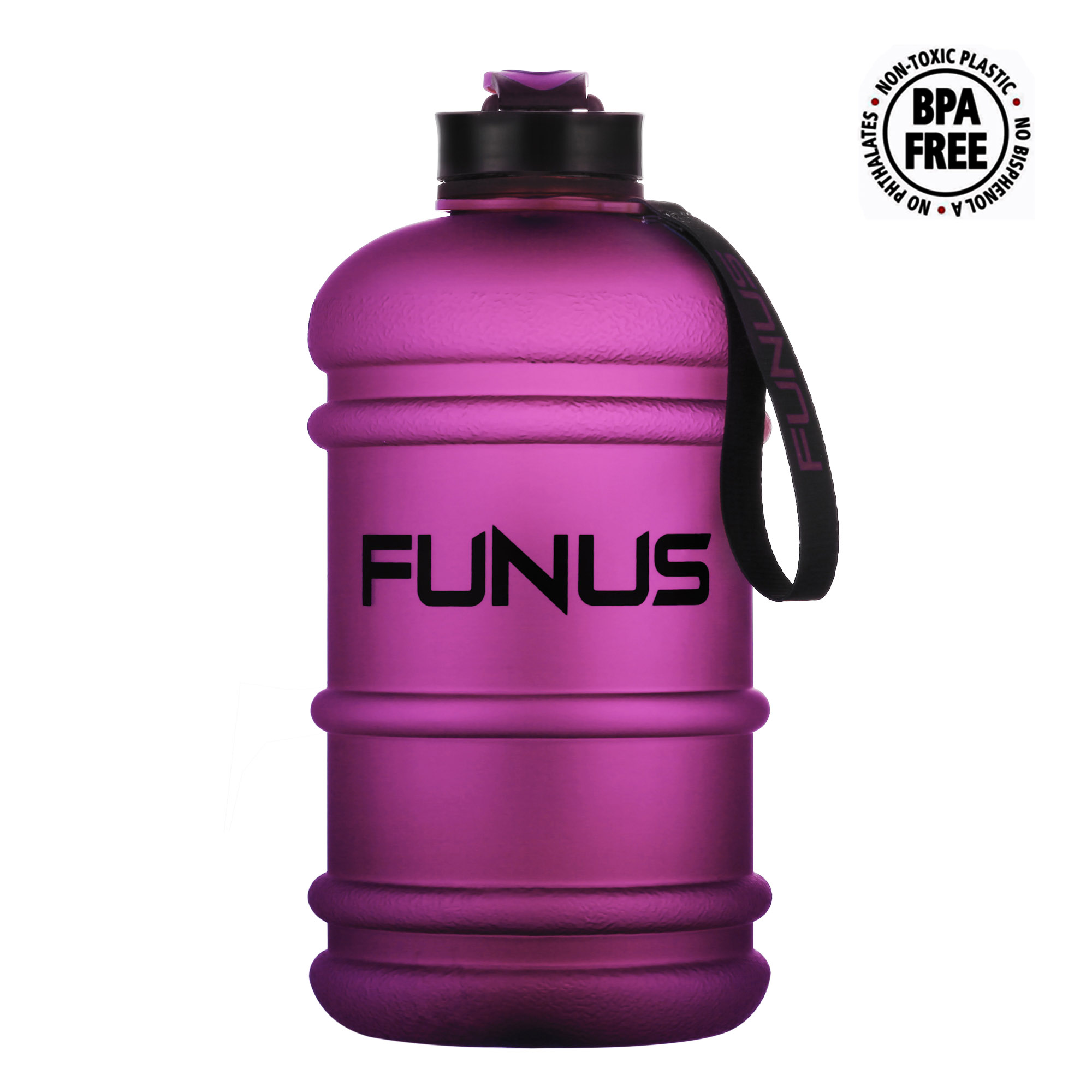 FUNUS 75OZ / 2.2L Water Bottle Frosted Plum SOCOO