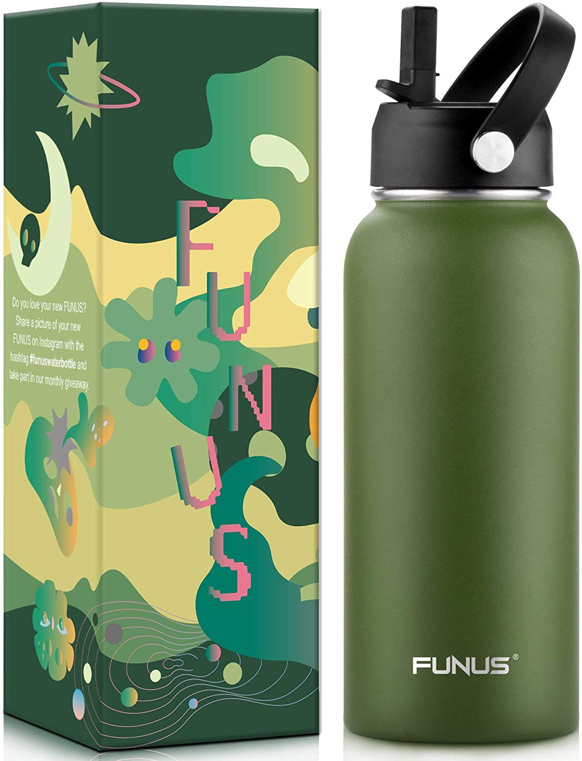 Hot/Cold Camo Thermos